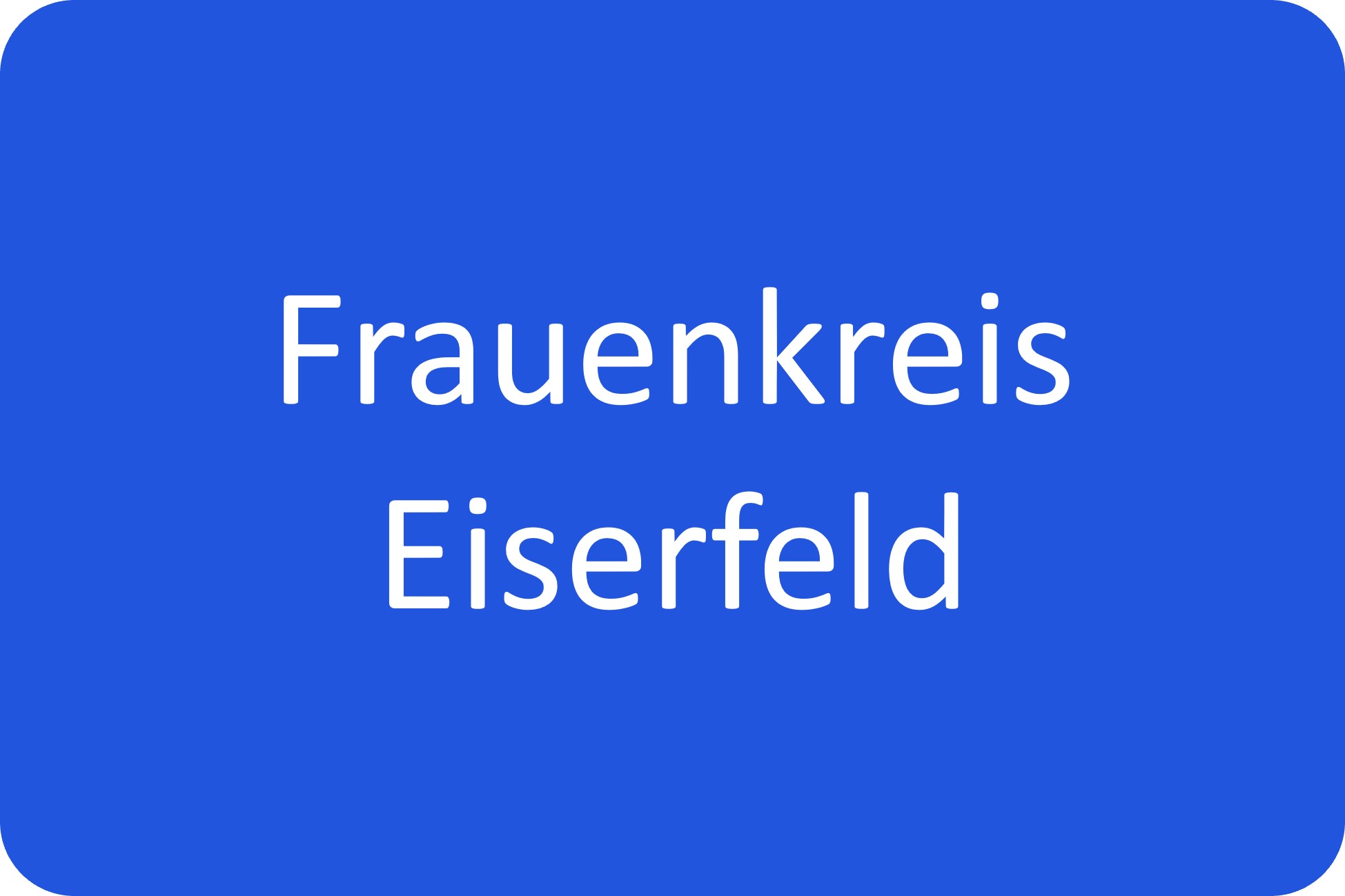 Frauenkreis Eiserfeld