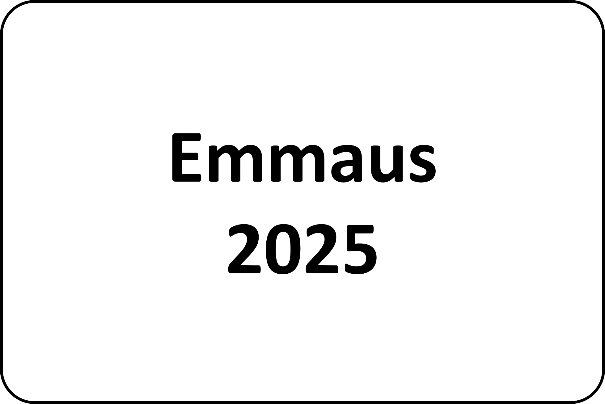 2026 in der Emmaus-Kirchengemeinde