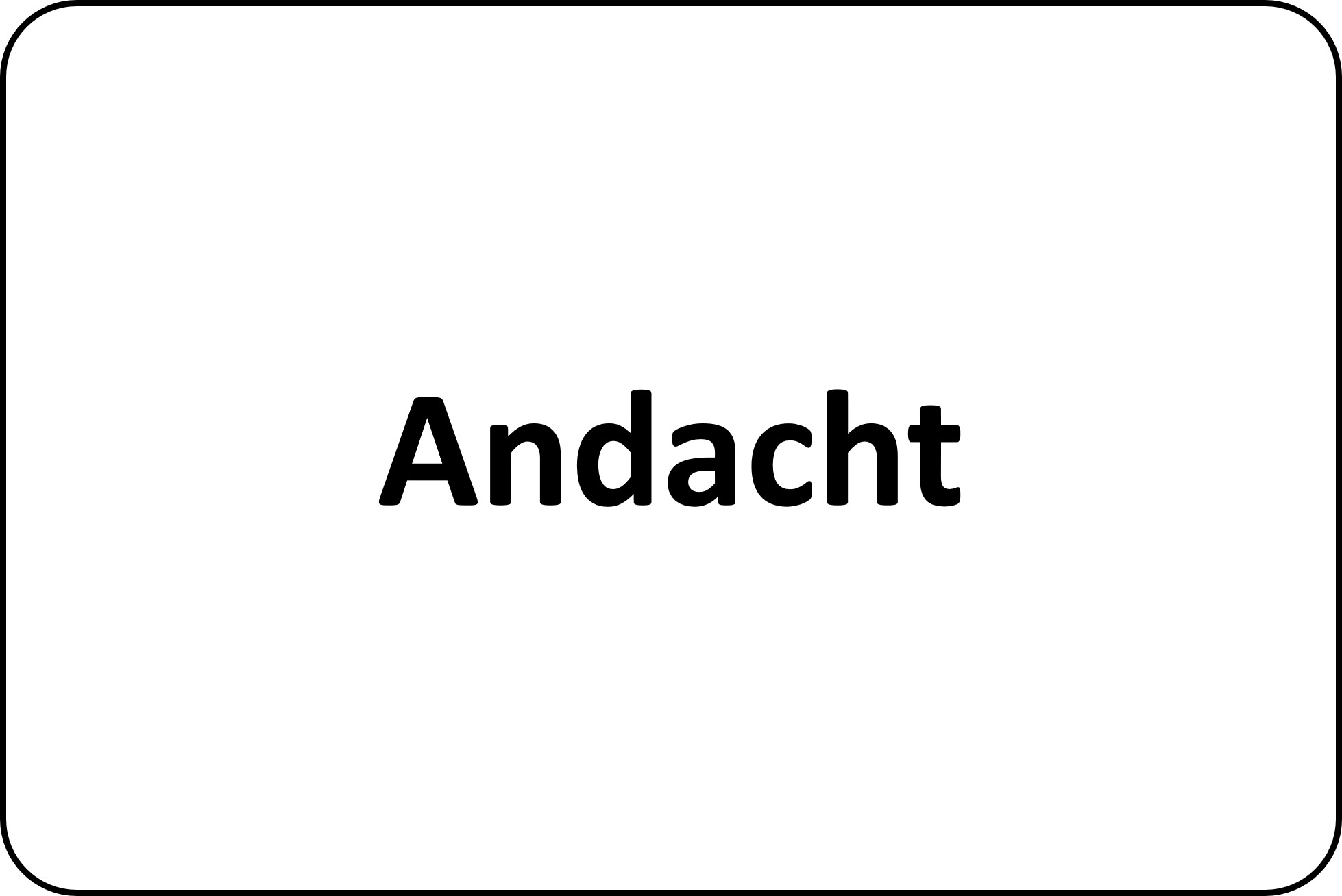 Andacht