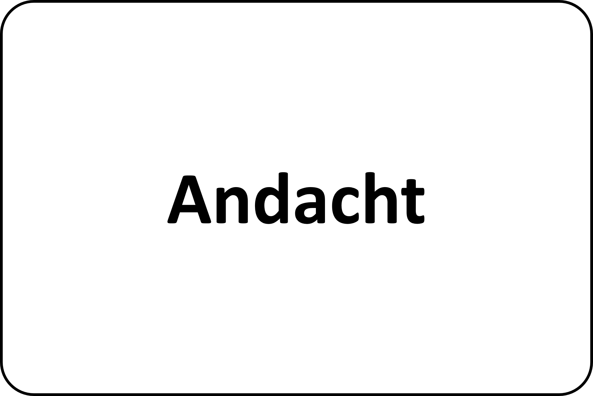 Andacht