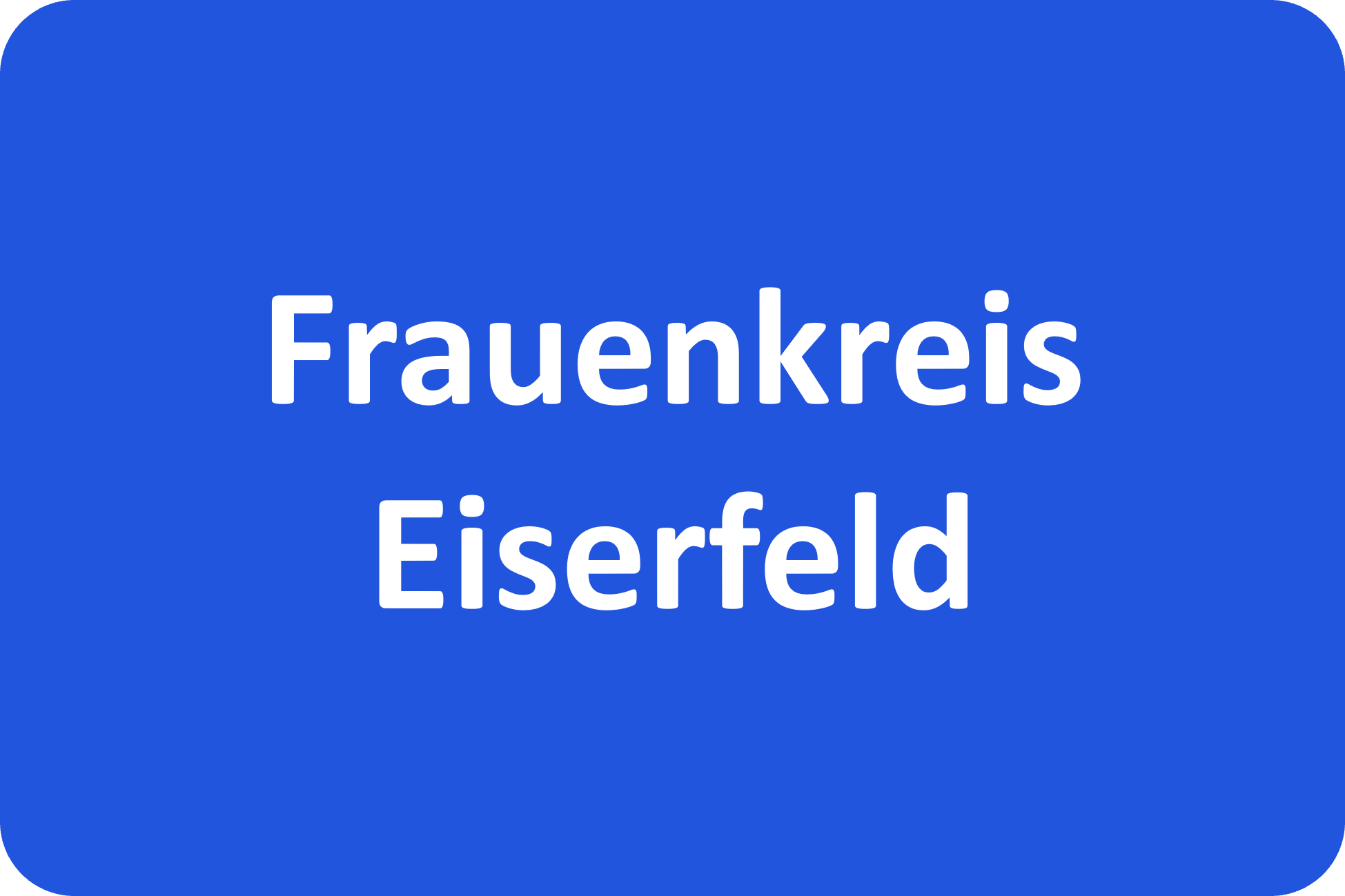 Frauenkreis Eiserfeld
