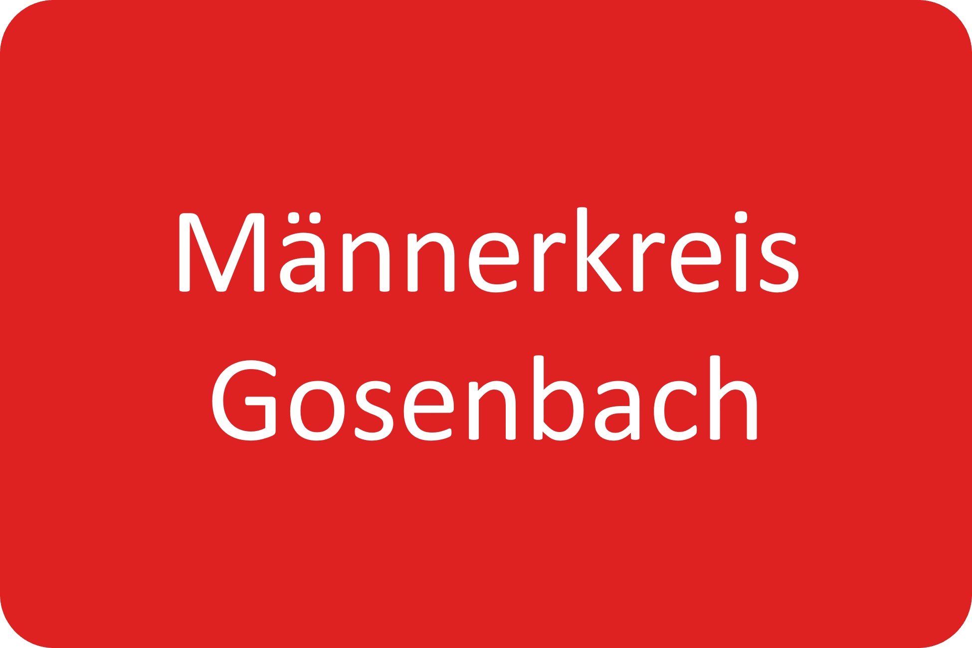 Männerkreis Gosenbach